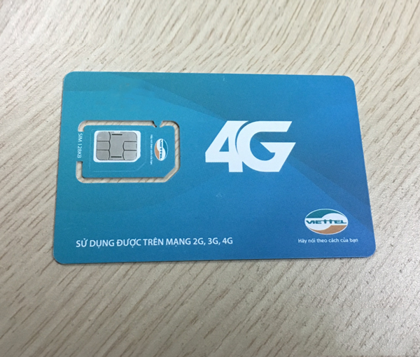 Sim 4G viettel 12GB/tháng x12 tháng