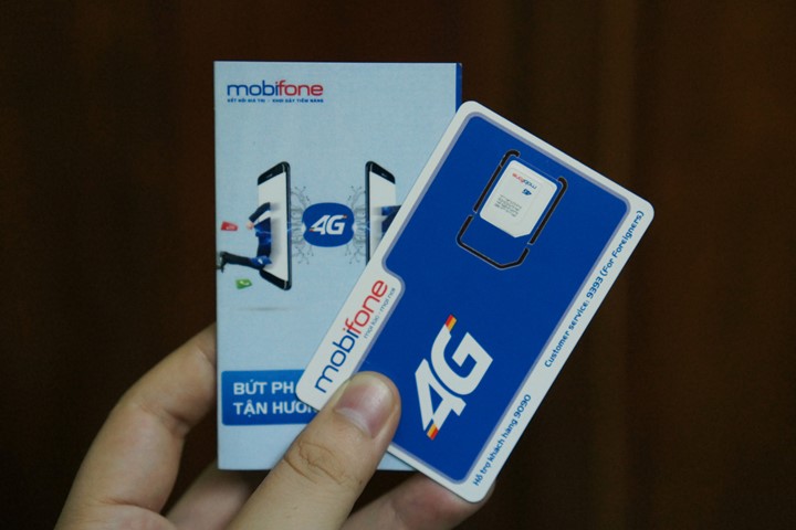 Sim 4G Mobifone 7GB 1 tháng