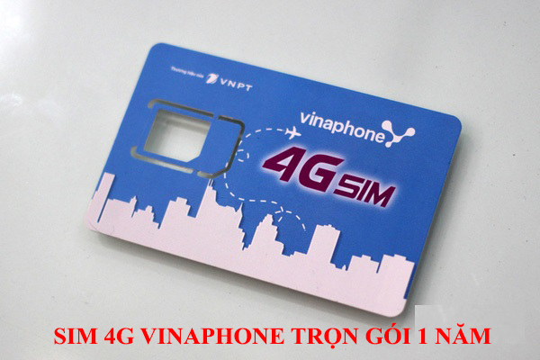 Sim 4G Vinaphone trọn gói 1 năm
