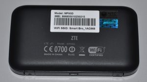 Bộ phát wifi 3G/4G ZTE MF93D kết nối 10 máy cùng lúc