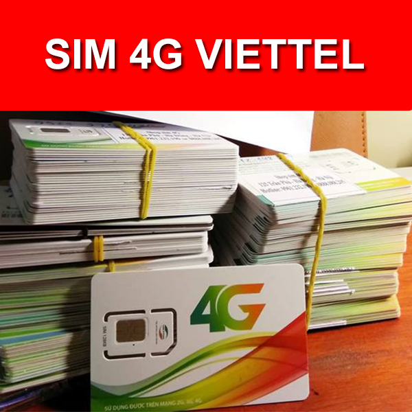 kho sim 4G Viettel 300GB/Tháng