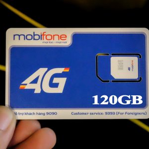 Sim 4G Mobifone 120GB/tháng