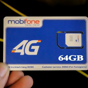 Sim 4G Mobifone 64GB/tháng