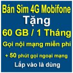 Sim 4G Mobifone 120GB miễn phí nghe gọi