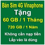 Sim 4G Vinaphone 1 năm 720GB