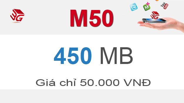 gói cước m50 của nhà mạng mobifone