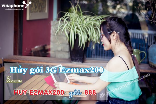 đăng kí gói cước ezmax200 vinaphone